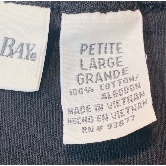 St Johns Bay Womens Tops Large XL Lot Of 6 Petite Knit T Shirt Turtle Neck - Picture 7 of 16